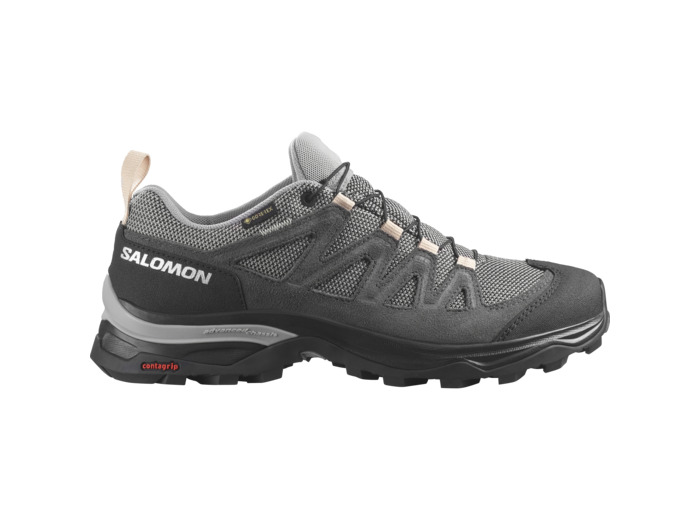 X Ward Leather Gtx Gull Black Ebony