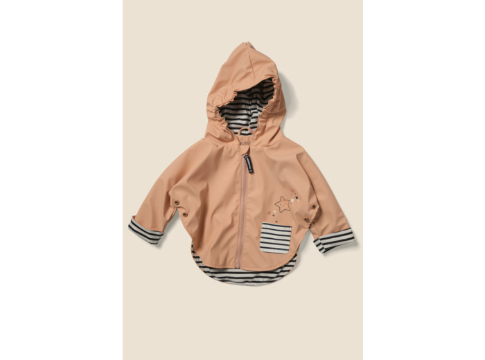 Cape bébé mixte zippée à capuche Averse