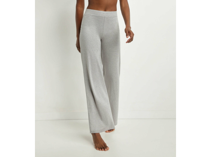 Pantalon de pyjama femme gris à paillettes Dim Jersey Sparkle