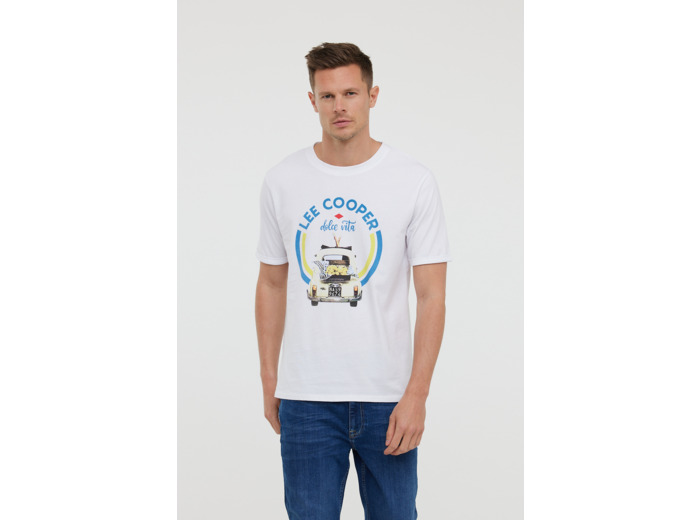 T-shirt manches courtes avec graph « Fiat »
