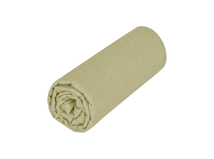 Drap housse Maria uni vert sauge | Tradition des Vosges