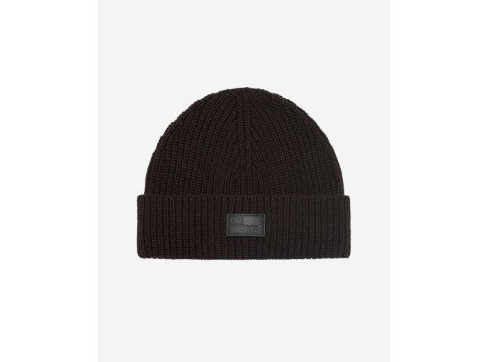 Bonnet à revers marron