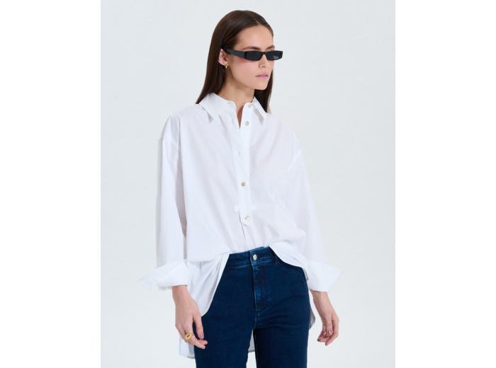 Chemise oversize blanche