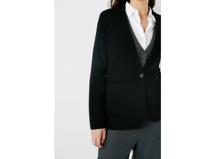 Veste mdiane 100 % laine