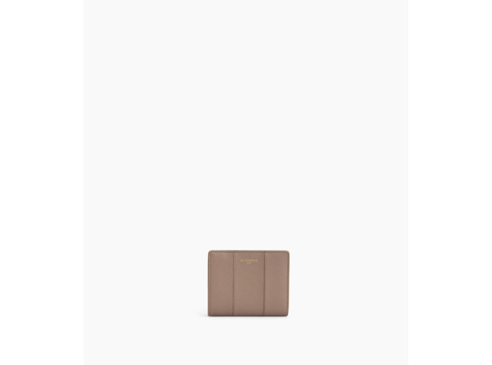 Petit portefeuille Juliette en cuir grainé