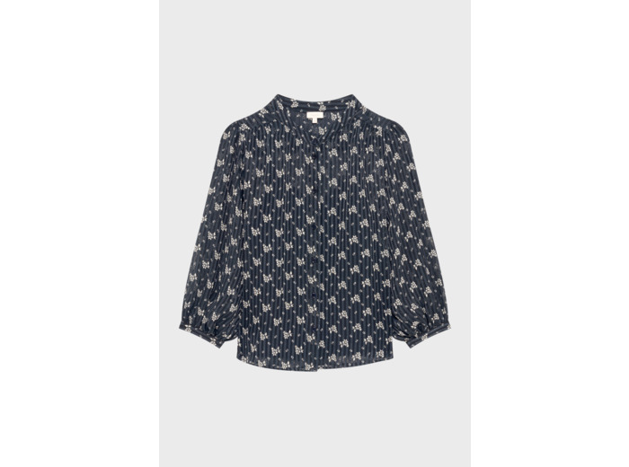 Chemise fluide imprimé bicolore - AINA