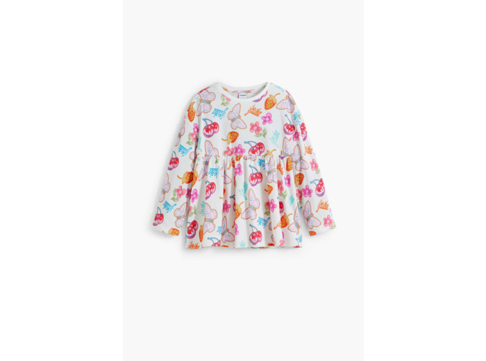 T-Shirt À Manches Longues En Maille – Fille