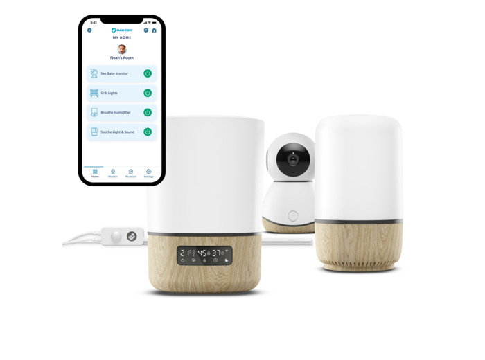 Maxi-Cosi Écoute bébé vidéo See Blanc