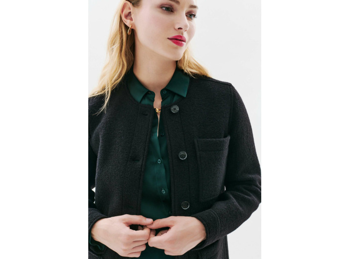 Veste vaillance 100% laine