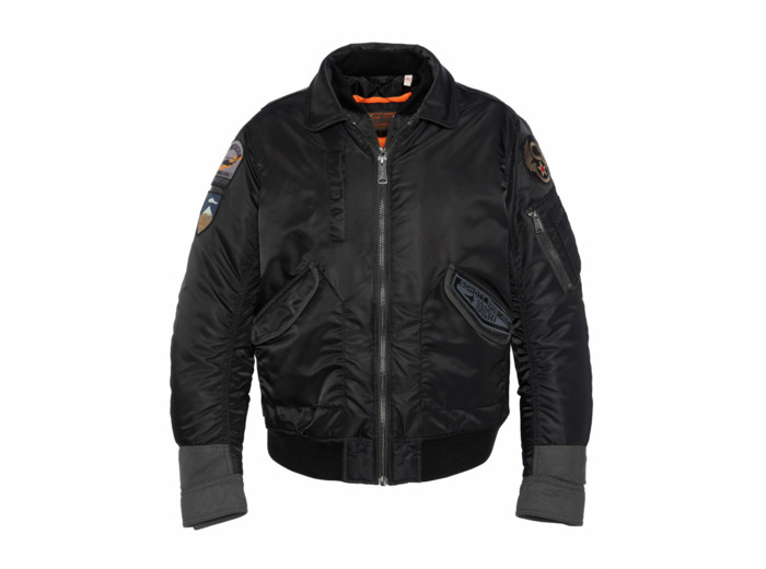 Bomber CWU en nylon recyclé 210VINTRS SCHOTT