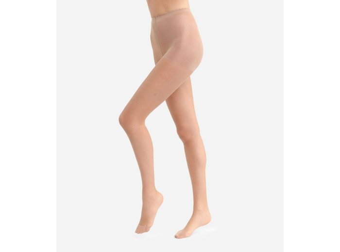 Collant chair en voile transparent effet nude Jour 17D Dim Body Touch