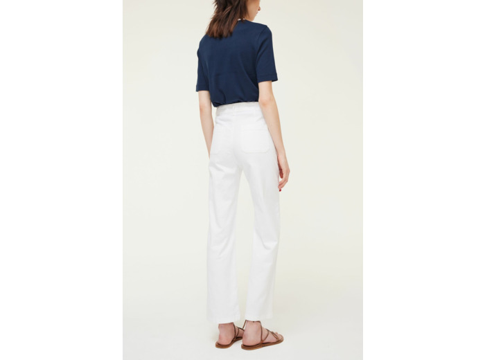 Jean blanc droit - CYNTHIA