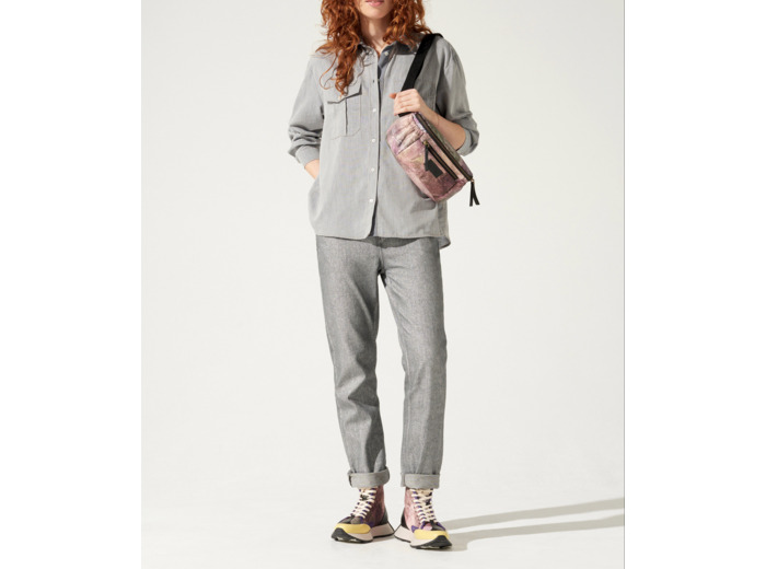 Chemise bleu chambray