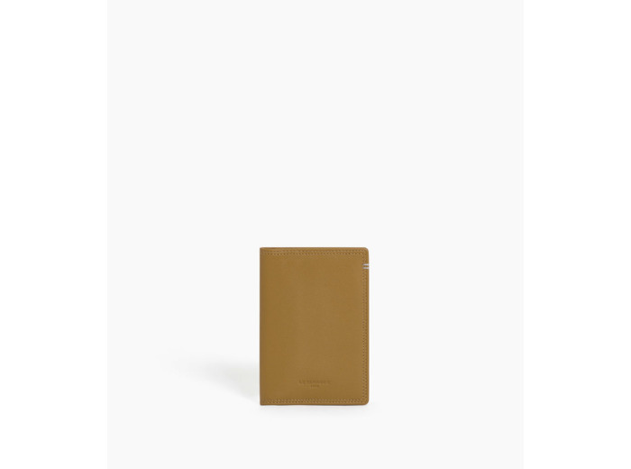 Porte cartes vertical Martin en cuir lisse
