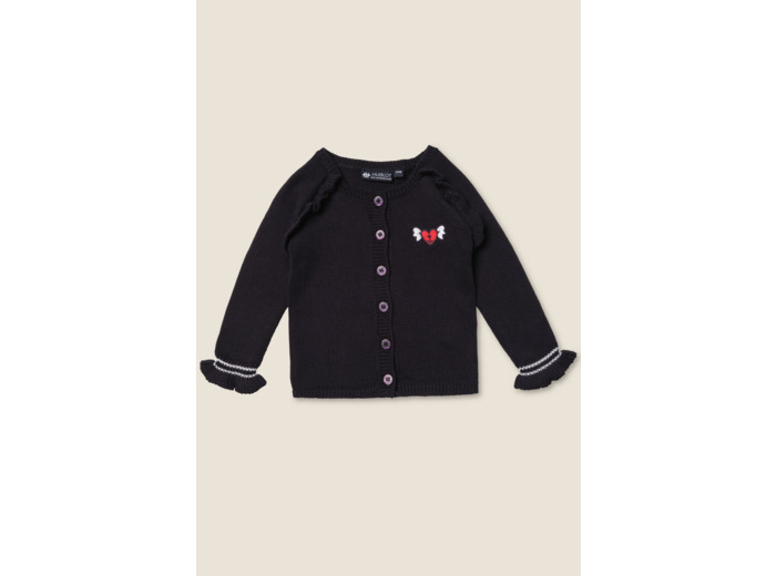 Gilet bébé fille Alloha