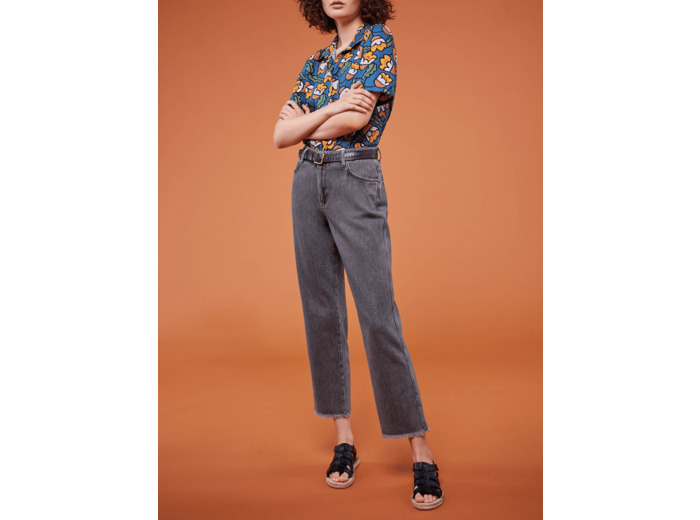 Jean droit black