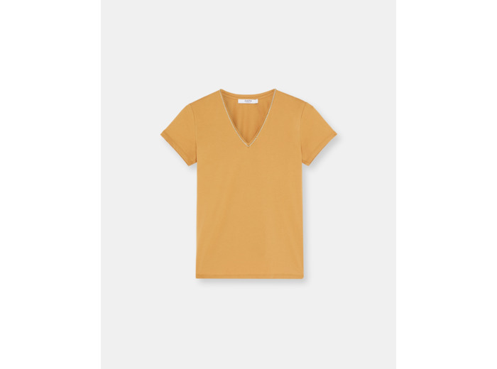 Top Tasmanie Beige en Coton