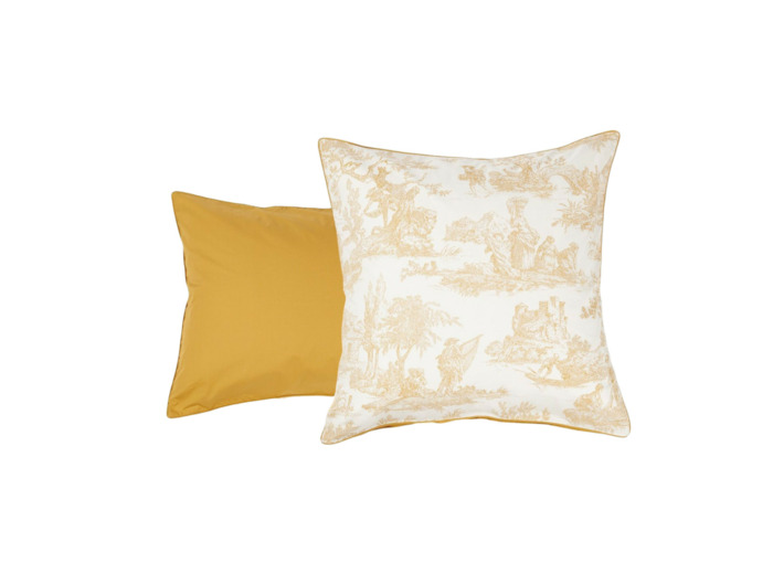 Taie Rêve en Or Toile de Jouy | Tradition des Vosges