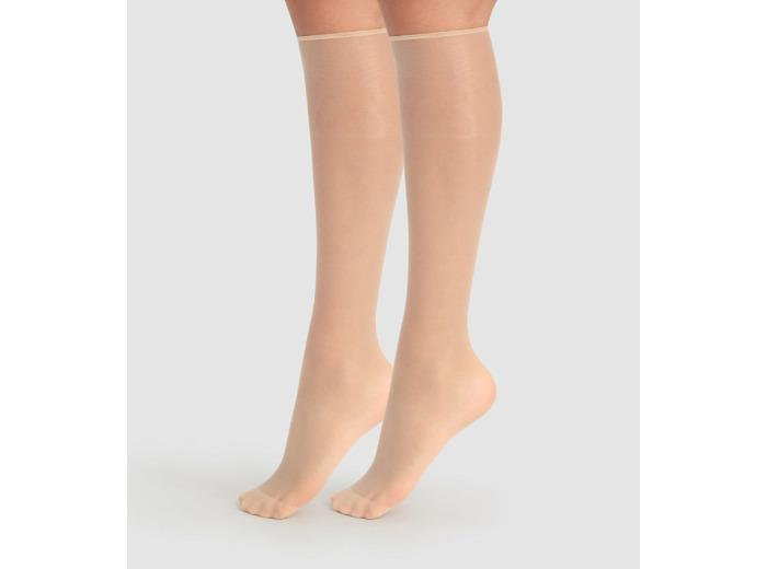 Lot de 2 mi-bas capri Sublim Voile Brillant 15D