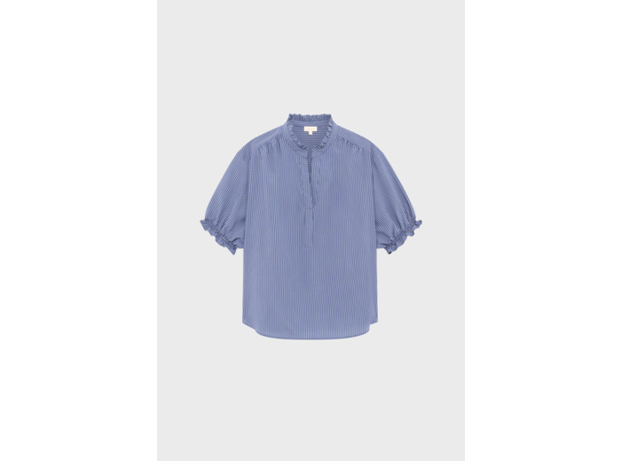 Blouse rayée à manches courtes - ANOUK