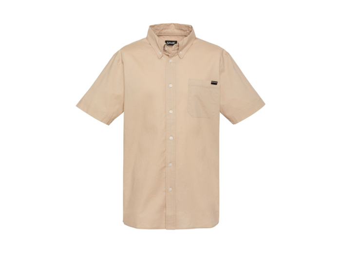 Chemise manches courtes avec poche plaquée