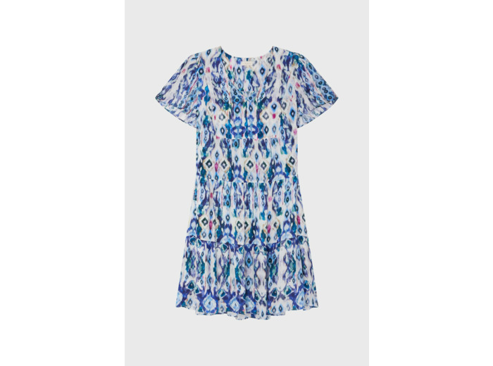 Robe courte imprimé mexicain ? EVA