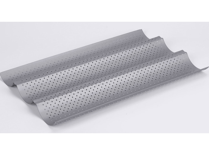 MOULE 3 baguettes/tuiles 38x25 cm