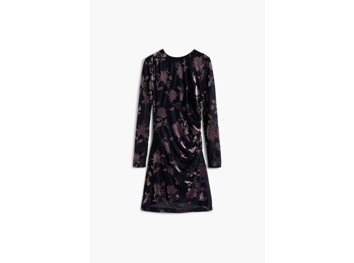 Robe À Manches Longues En Maille – Femme