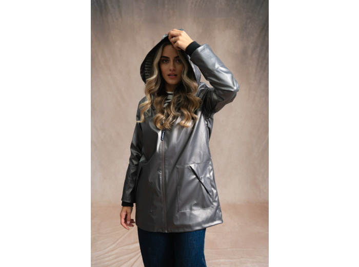 Ciré femme métallisé doublé polaire Dania