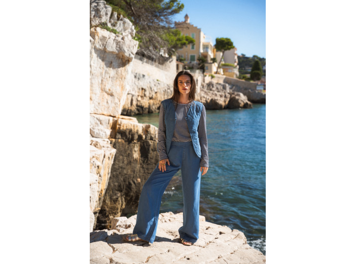 Veste femme matelassée sans manches Magalie