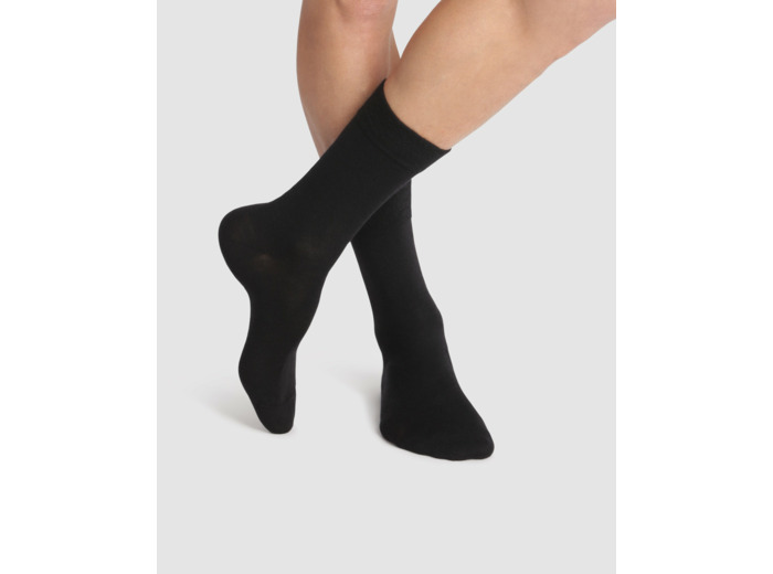 Chaussettes noires Homme en Laine