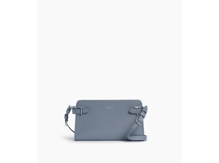 Petit sac à bandoulière Emilie en cuir signature T