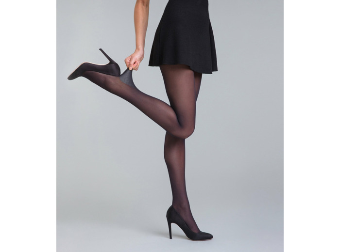 Collant semi-opaque noir Beauty Resist 25D