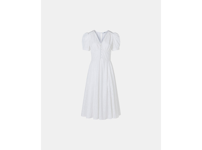 Robe Rafinity Ecru en Coton