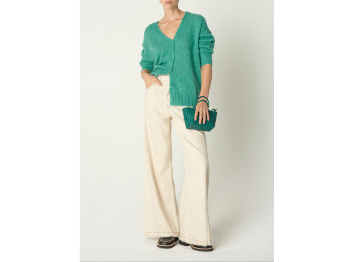 Cardigan bianca nouvelle pousse