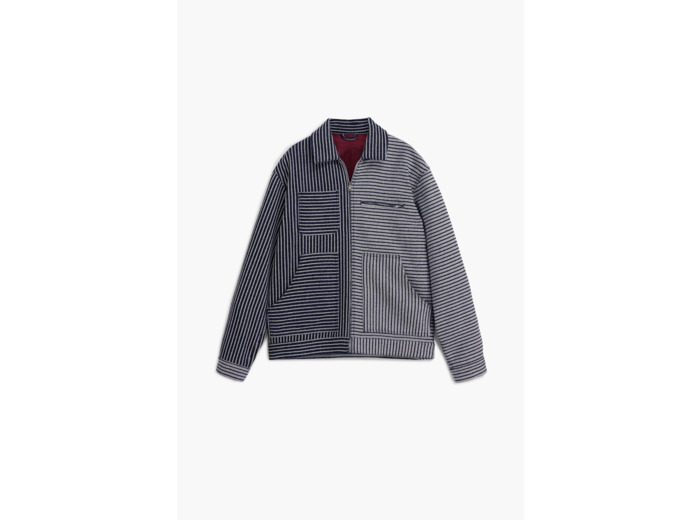 Manteau Court En Tissu – Homme