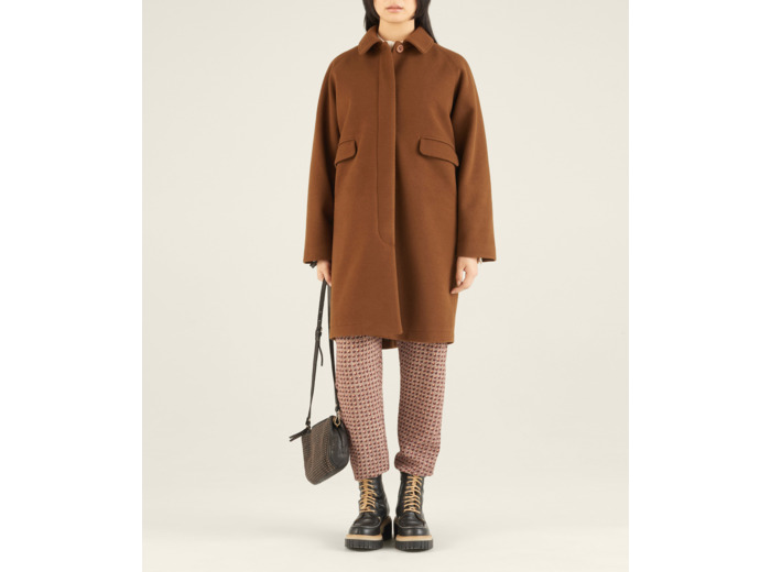 Manteau caramel