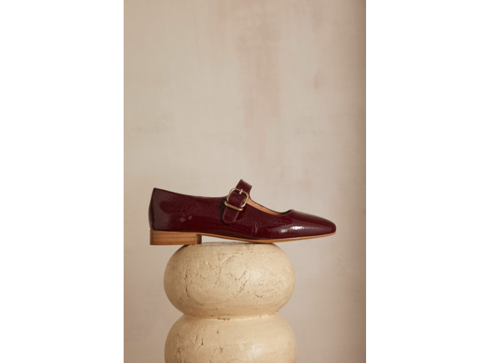 Ballerines VELVET en cuir verni