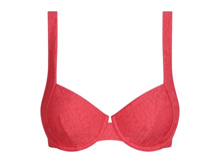 Haut de maillot de bain forme soutien-gorge avec armatures