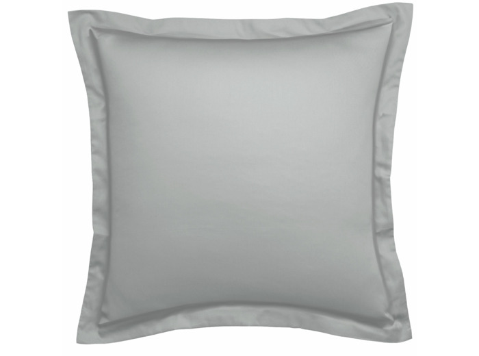 Taie d'oreiller Harmonie Satin de coton coloris Gris