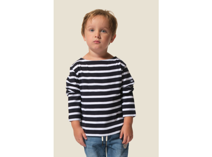 Marinière enfant mixte manches longues Tribord