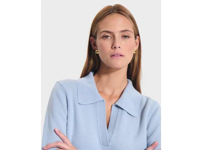 Pull Namba Bleu Ciel en Laine