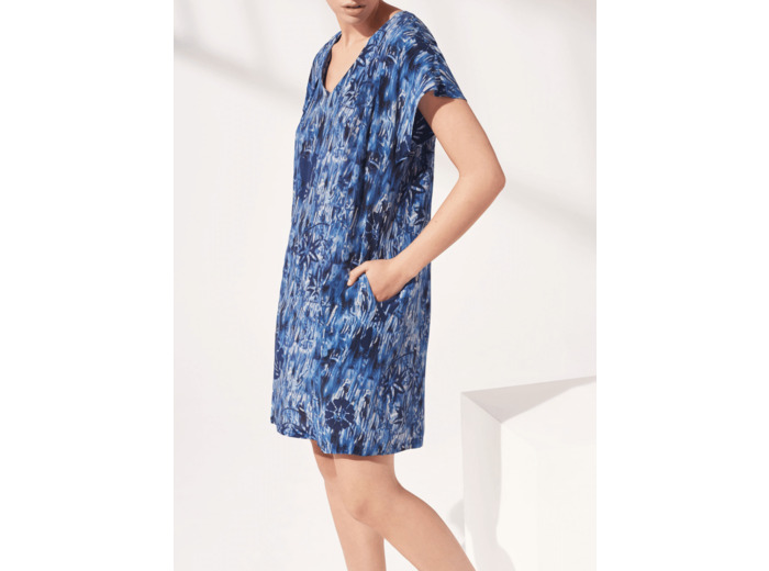 Robe bleu de prusse