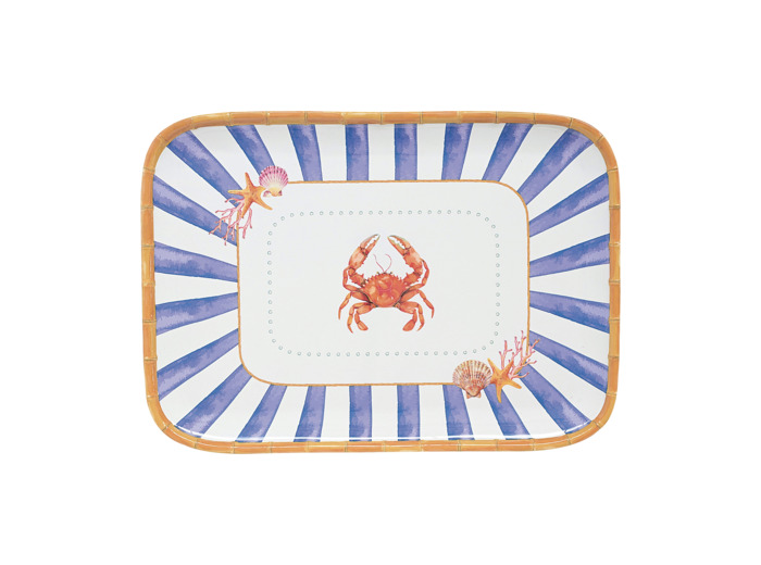 SAINT TROPEZ Plat à servir 45x32cm