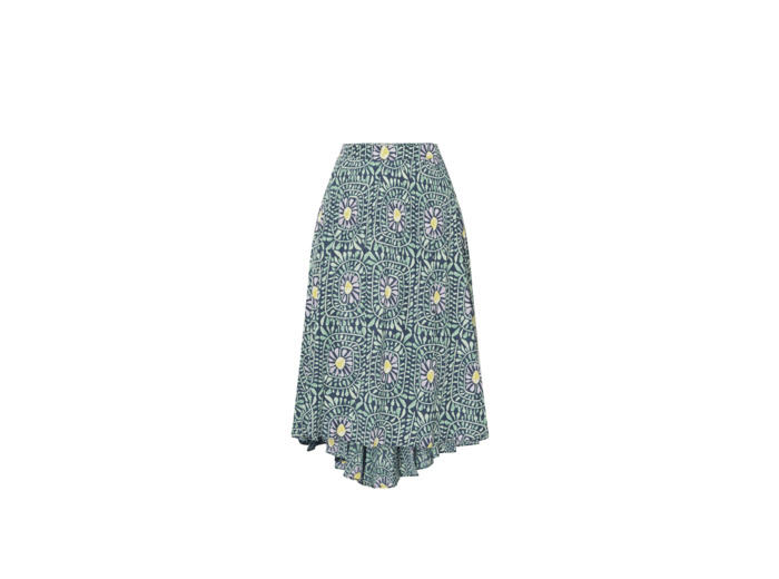 Jupe marguerite denim