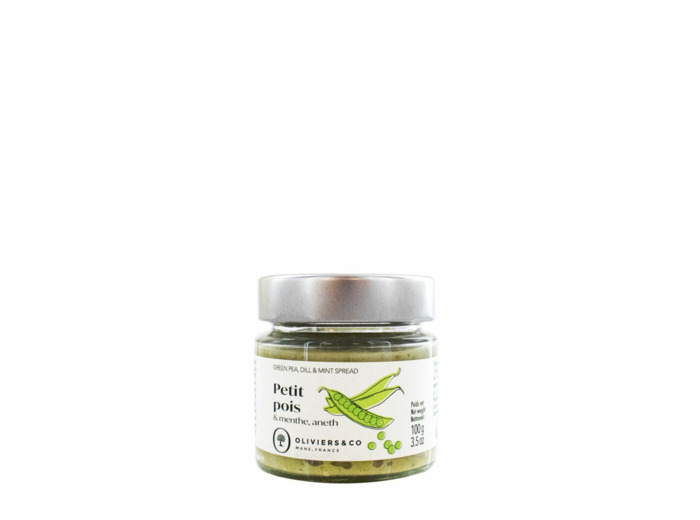 Tartinable Petit pois, Menthe & aneth