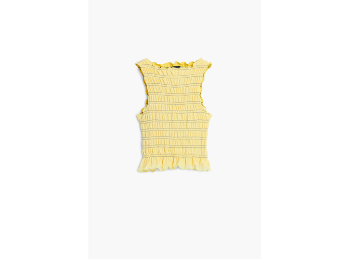 T-Shirt Sans Manches En Maille – Femme