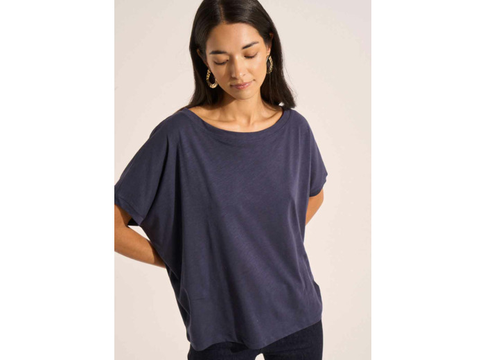 T-shirt col bateau