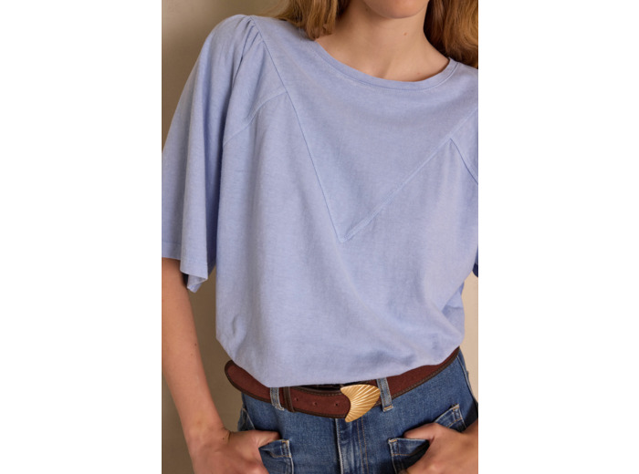 T-shirt ANGELE en chanvre et coton