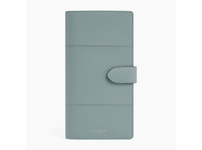 Porte chéquier Juliette en cuir grainé